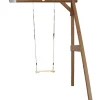 Portique mural 1 balançoire en bois Wall mount Brun Axi
