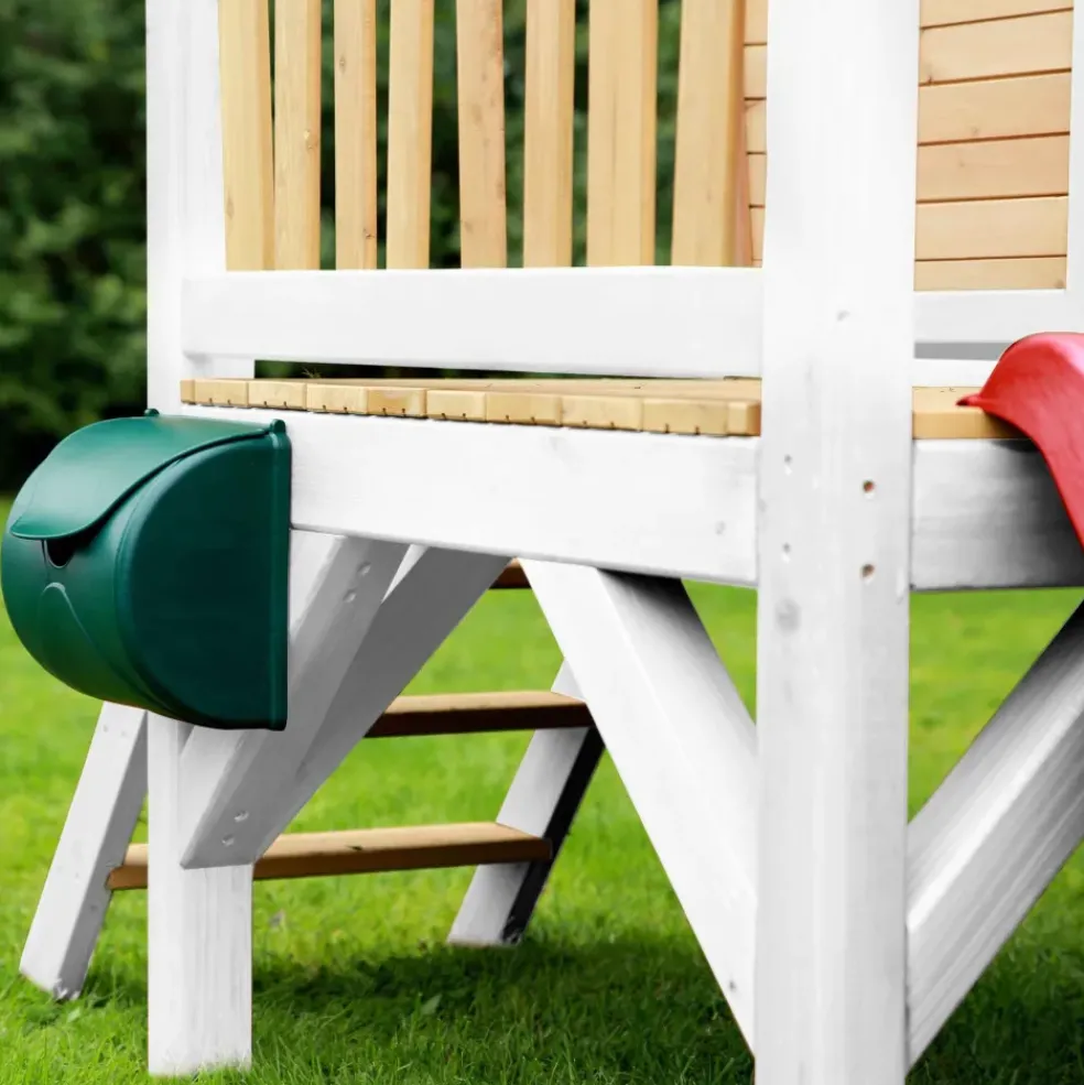 Robin Axi Maisonnette en bois écologique avec toboggan