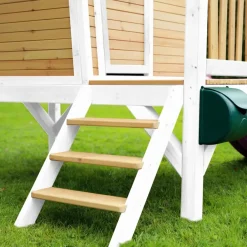 Robin Axi Maisonnette en bois écologique avec toboggan