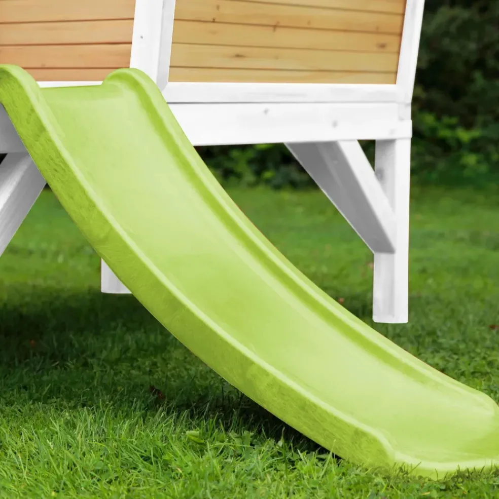 Robin Axi Maisonnette en bois écologique avec toboggan