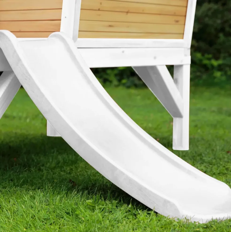 Robin Axi Maisonnette en bois écologique avec toboggan