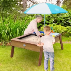 Table de jeux à sable et à eau en bois marron dès 3 ans Linda d'Axi