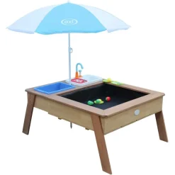 Table de jeux à sable et à eau en bois marron dès 3 ans Linda d'Axi