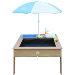 Table de jeux à sable et à eau en bois marron dès 3 ans Linda d'Axi