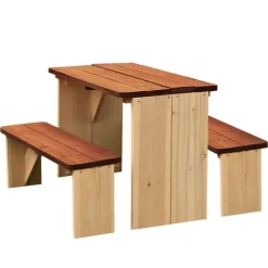 Table pique-nique bois enfant ZidZed Axi
