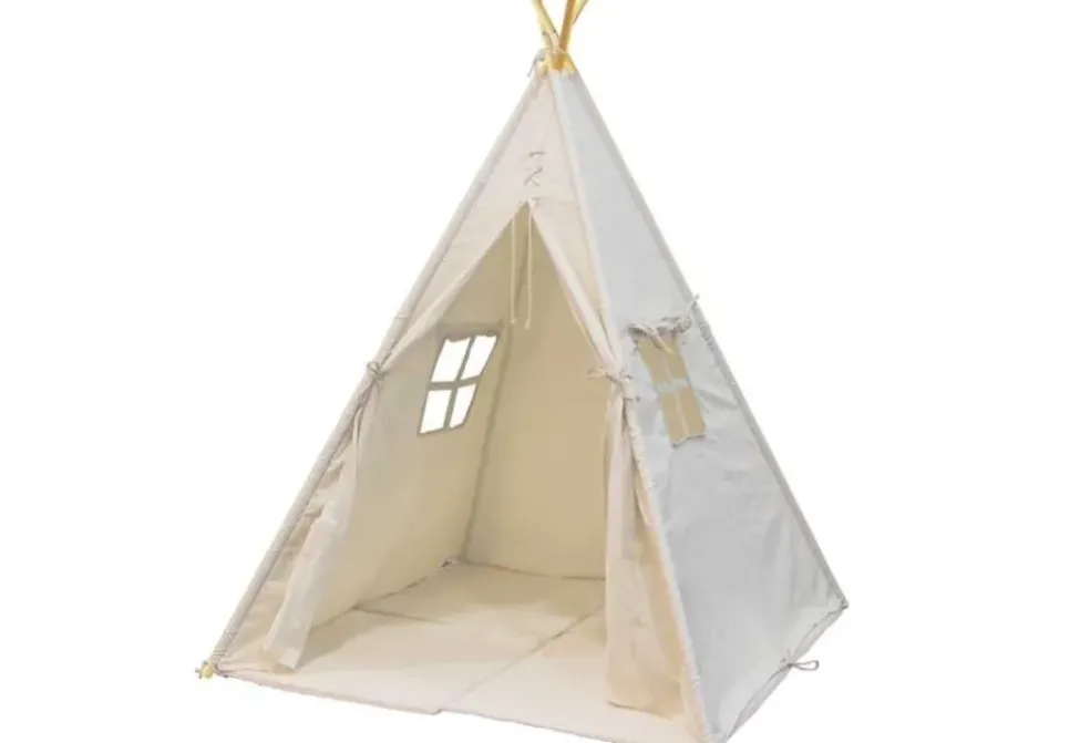 Tente tipi Alba blanc crème pour enfant - Sunny