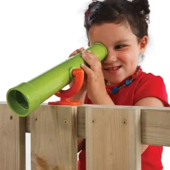 Télescope en plastique  Axi rouge