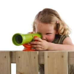 Télescope en plastique  Axi rouge