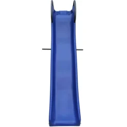 Toboggan d'extérieur et aquatique bleu sur pied avec échelle 180 cm Axi