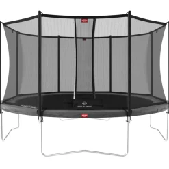 Trampoline 430 BERG noir Regular Favorit et filet + Echelle offerte