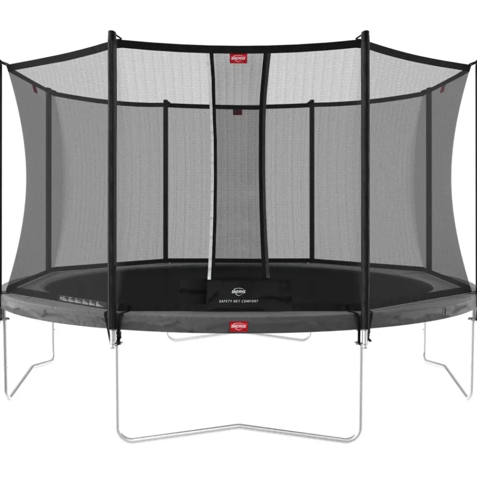 Trampoline 430 BERG noir Regular Favorit et filet + Echelle offerte