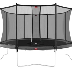 Trampoline 380 BERG noir Regular Favorit et filet + Echelle offerte