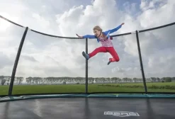 Trampoline 330 cm BERG Elite vert et filet + Echelle offerte