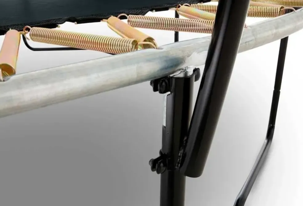 Trampoline 430 cm gris BERG Champion et filet + Echelle offerte
