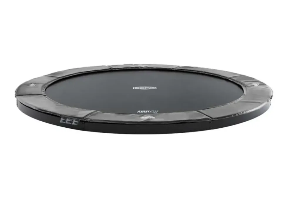 Trampoline 330 cm Gris FlatGround Champion BERG