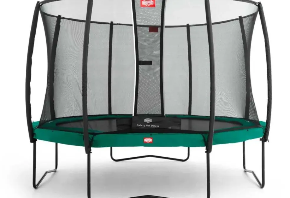 Trampoline 330 cm vert BERG Champion et filet + Echelle offerte