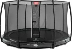 Trampoline BERG InGround Elite Gris 330 + Filet