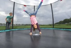 Trampoline enterré 430cm Favorit + filet - BERG