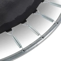 Trampoline enterré rond 244cm noir et filet de sécurité Sihouette EXIT