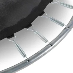 Trampoline enterré rond 183cm noir et filet de sécurité Sihouette EXIT