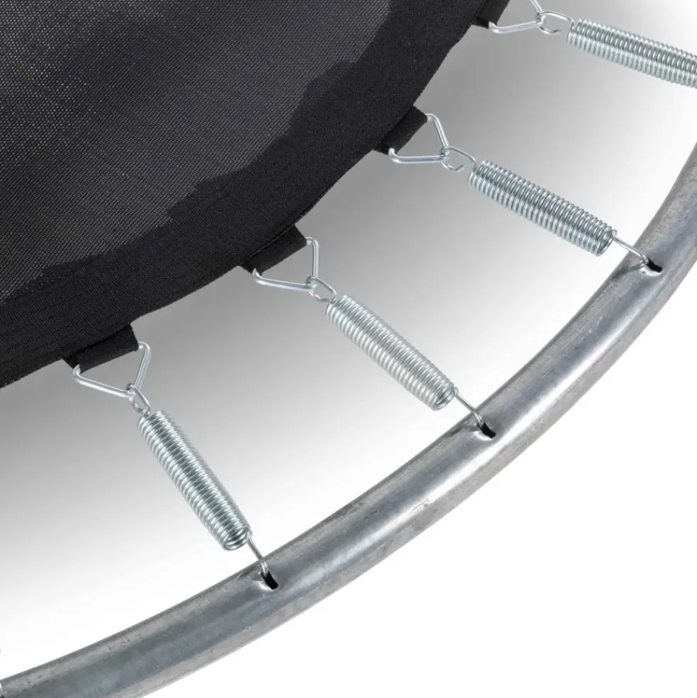 Trampoline enterré rond 305cm noir et filet de sécurité Sihouette EXIT