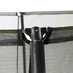 Trampoline enterré rond 366cm noir et filet de sécurité Sihouette EXIT