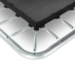 Trampoline enterré 153x214cm noir et filet de sécurité Sihouette EXIT