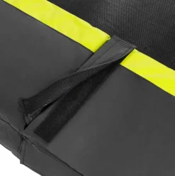 Trampoline enterré 153x214cm noir et filet de sécurité Sihouette EXIT