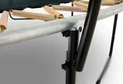 Trampoline ovale gris 520 BERG Champion et filet + Echelle offerte