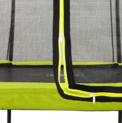 Trampoline sur pieds rond 427cm noir et filet de sécurité Sihouette EXIT