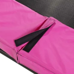 Trampoline sur pieds rond 427cm noir et filet de sécurité Sihouette EXIT