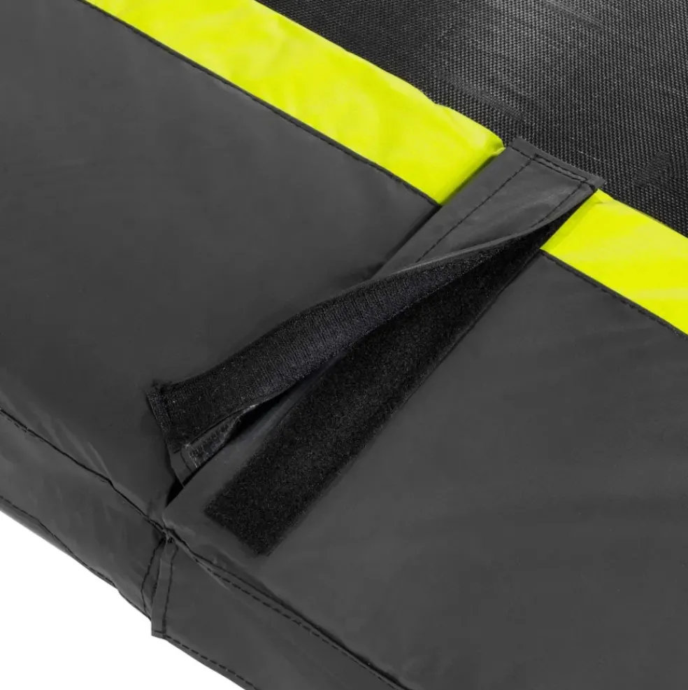 Trampoline sur pieds rond 305cm noir et filet de sécurité Sihouette EXIT