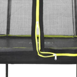 Trampoline sur pieds rond 305cm noir et filet de sécurité Sihouette EXIT