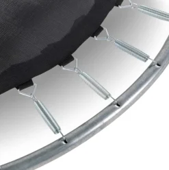 Trampoline sur pieds rond 305cm noir et filet de sécurité Sihouette EXIT