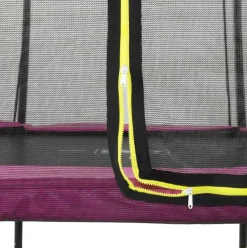 Trampoline sur pieds 153x214cm noir et filet de sécurité Sihouette EXIT