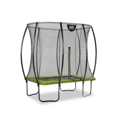 Trampoline sur pieds 214x305cm noir et filet de sécurité Sihouette EXIT