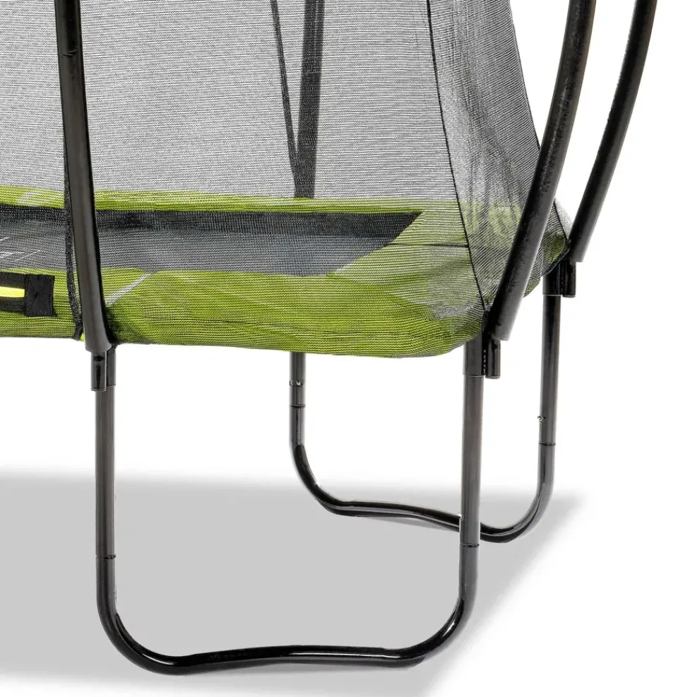 Trampoline sur pieds 214x305cm noir et filet de sécurité Sihouette EXIT