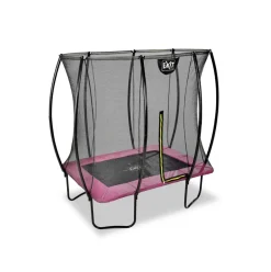 Trampoline sur pieds 214x305cm noir et filet de sécurité Sihouette EXIT