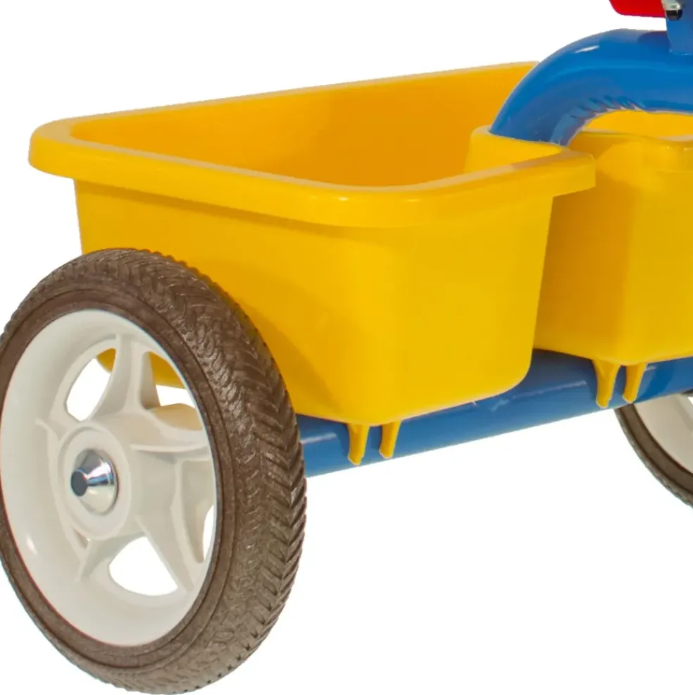 Tricycle métal colorama avec benne - Italtrike