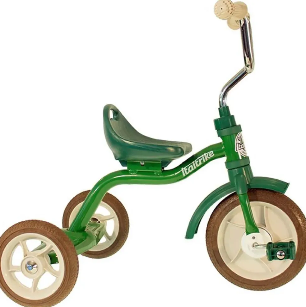 Tricycle vert en métal Italtrike
