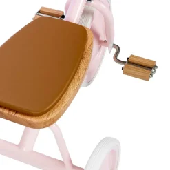 Tricycle vintage en métal rose Banwood