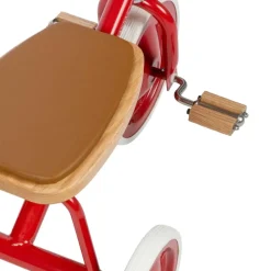 Tricycle vintage en métal rouge Banwood