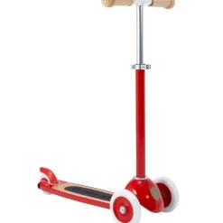Trottinette 3 roues avec panier rouge pour enfant Banwood