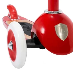 Trottinette 3 roues avec panier rouge pour enfant Banwood