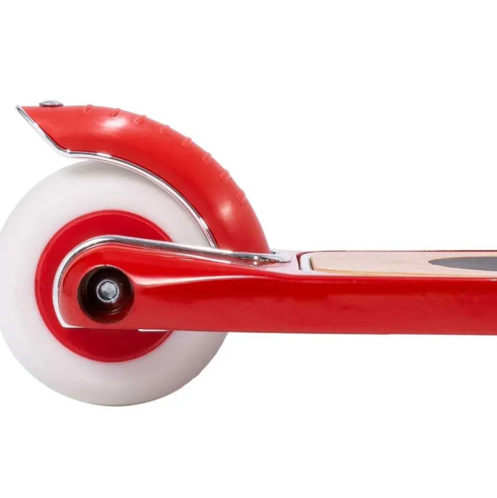 Trottinette 3 roues avec panier rouge pour enfant Banwood