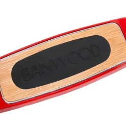 Trottinette 3 roues avec panier rouge pour enfant Banwood