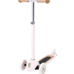 Trottinette 3 roues avec panier rose pour enfant Banwood