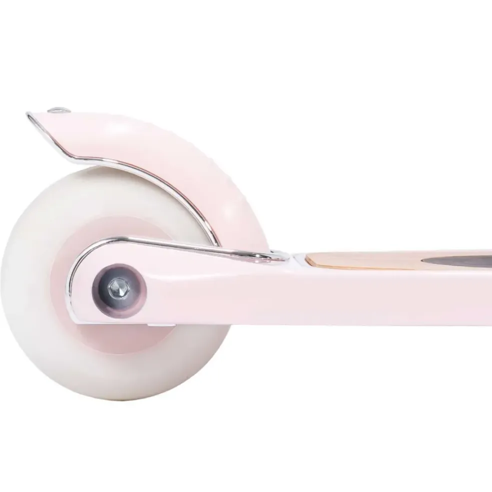 Trottinette 3 roues avec panier rose pour enfant Banwood