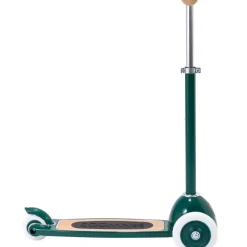 Trottinette 3 roues avec panier verte pour enfant Banwood