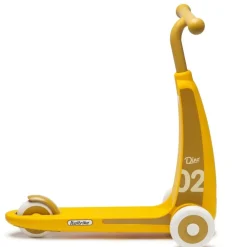 Trottinette 3 roues jaune pour les 2 - 4 ans Dino Italtrike